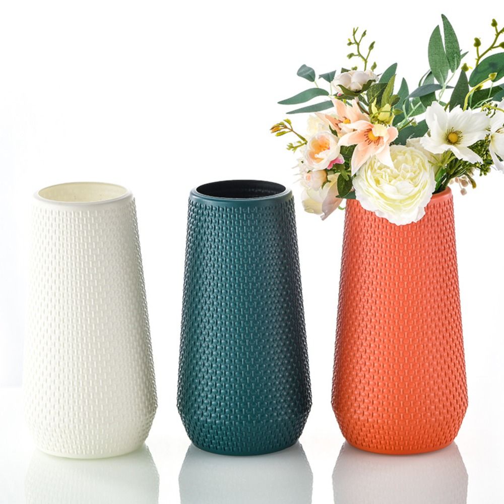 แจกันดอกไม้เซรามิกเทียมสีทึบขน - Centerpiece Vase Tall บทวิจารณ์และราคา