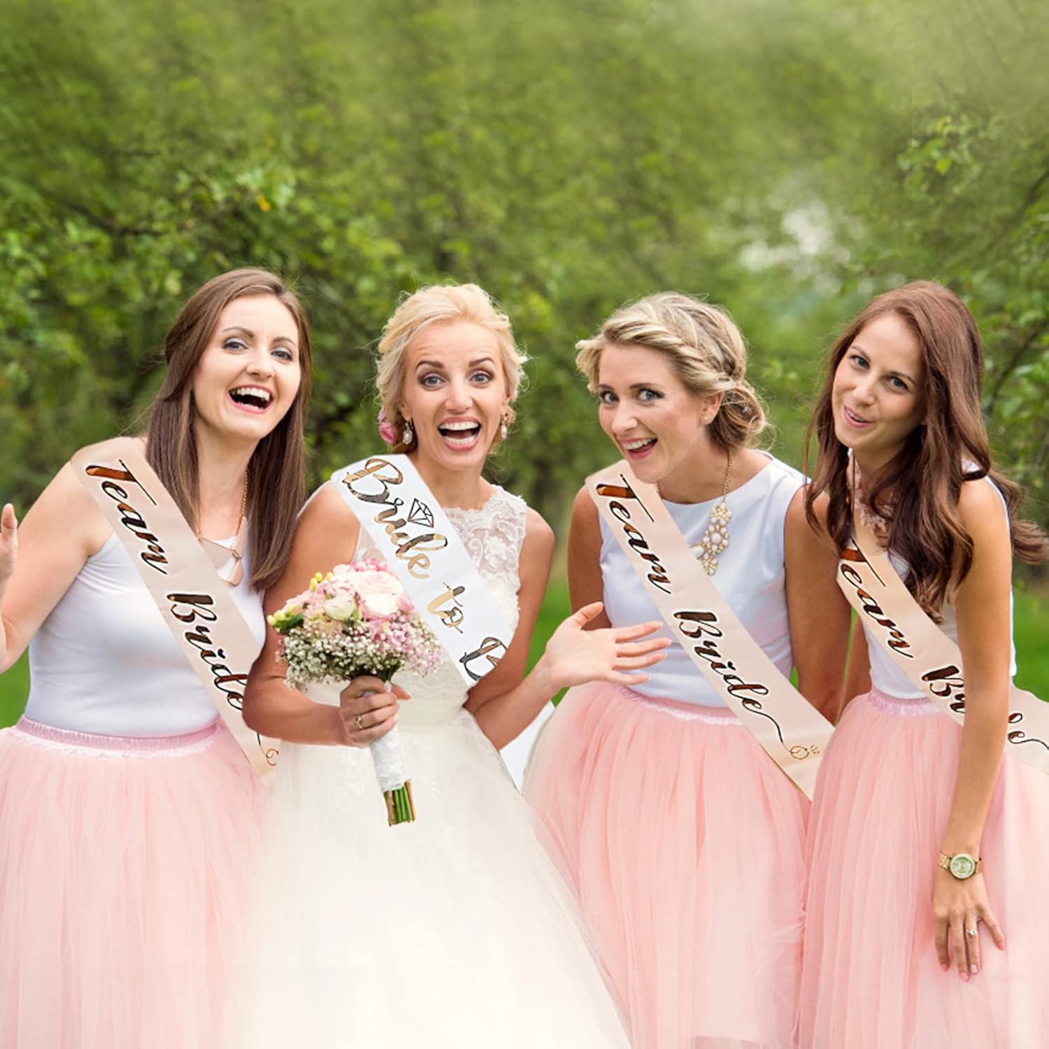 ชุด 25 ชิ้น/เซ็ต ประกอบด้วยสาย - Bride Tribe Sash บทวิจารณ์และราคา