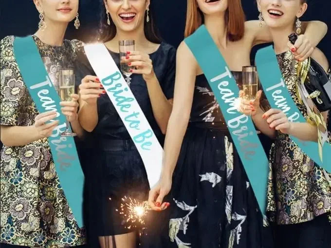 ชุดผ้าคาดเอวซาติน7ไฟคอมพิวเตอร - Bride Tribe Sash บทวิจารณ์และราคา