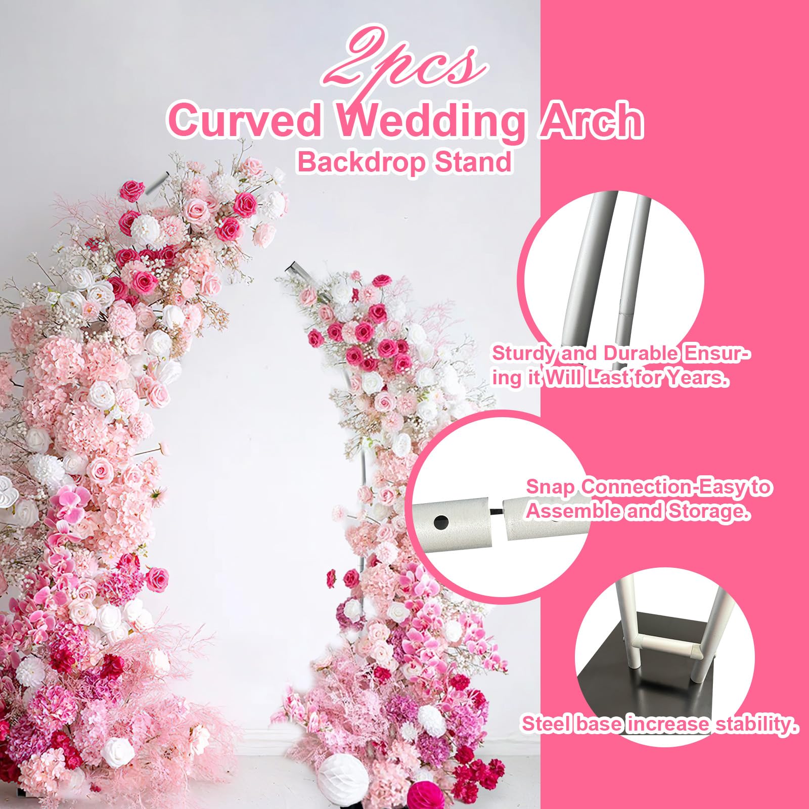 ขาตั้งบอลลูนครึ่งโค้ง, ขาตั้งด - Wedding Balloon Arch บทวิจารณ์และราคา