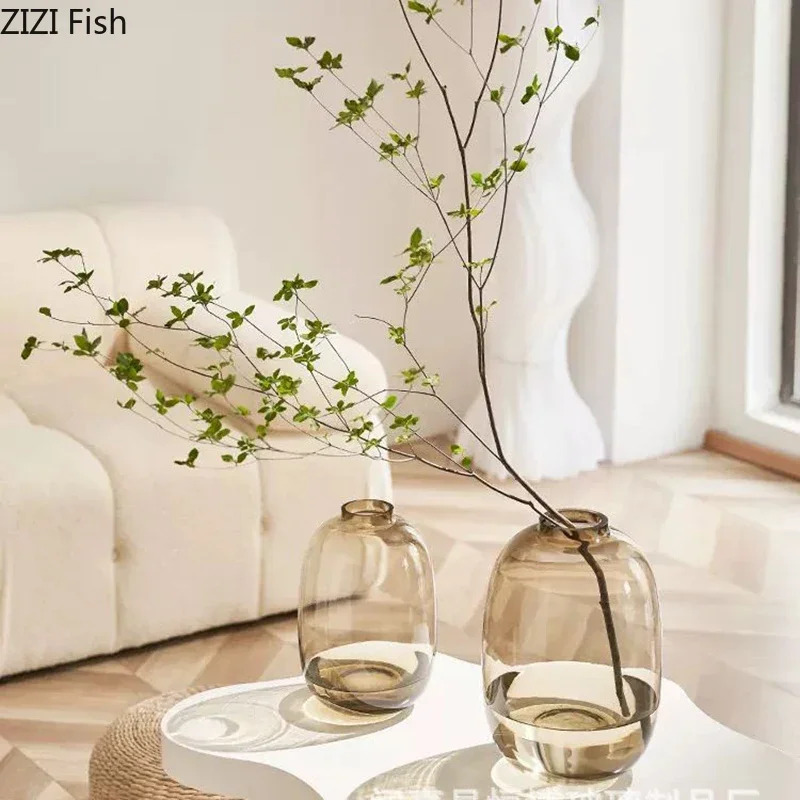 แจกันแก้วใส,ตกแต่งสํานักงาน,กร - Centerpiece Vase Tall บทวิจารณ์และราคา