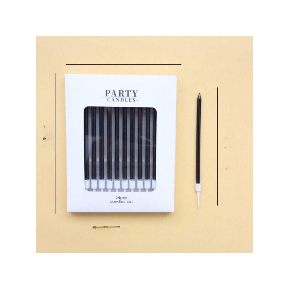 24 ชิ้นเทียนโลหะยาวสีเขียวเทีย - Unity Candle Set บทวิจารณ์และราคา