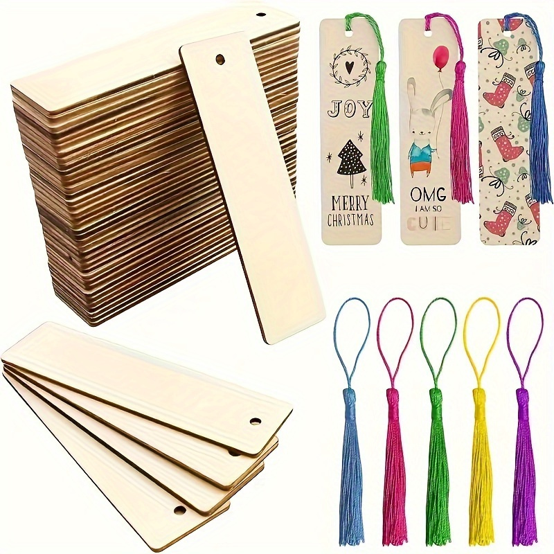 DIY 10 ชิ้น ที่คั่นหนังสือไม้ส - Wedding Supply Co บทวิจารณ์และราคา