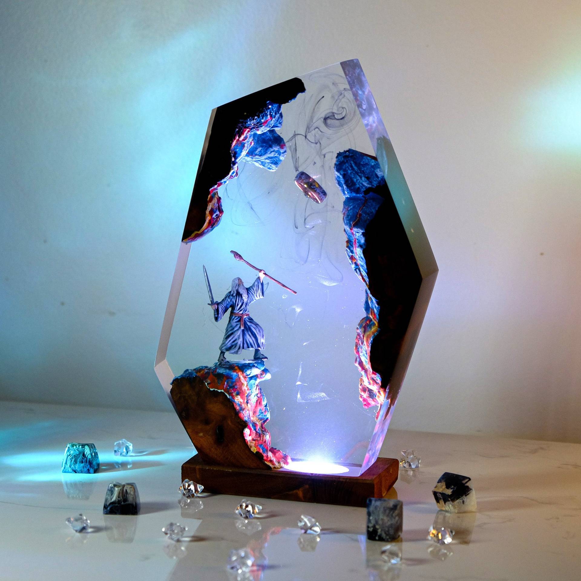 โคมไฟเรซิ่นรูปฉากภาพยนตร์ แหวน - Wedding Led บทวิจารณ์และราคา