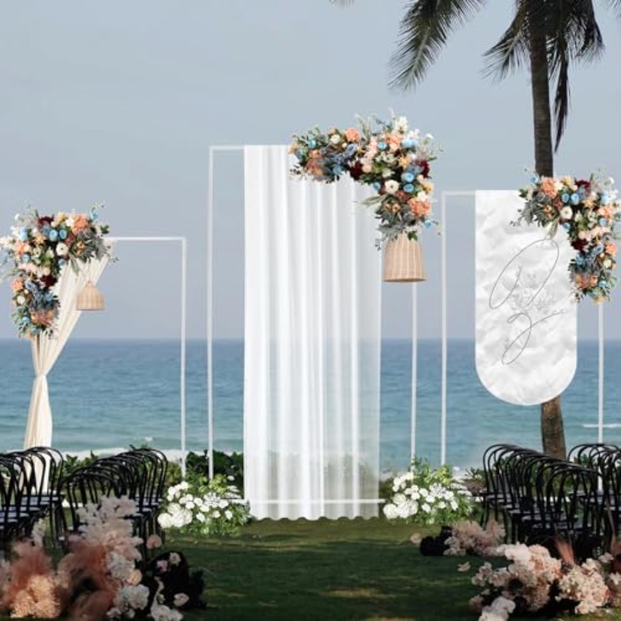 ชุดโครงซุ้มฉากหลังงานแต่งงาน 3 - Wedding Balloon Arch บทวิจารณ์และราคา