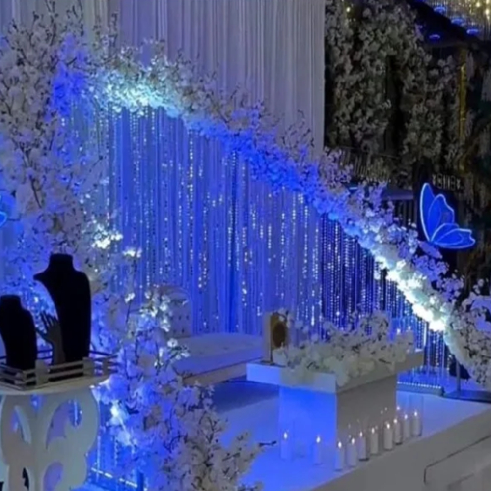 ซุ้มดอกไม้ประดิษฐ์พร้อมลูกปัดอ - Wedding Balloon Arch บทวิจารณ์และราคา