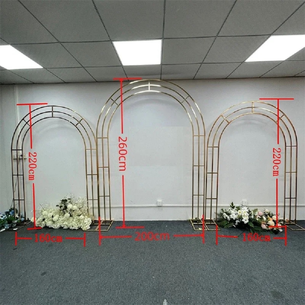 ซุ้มแต่งงานสีทองเมทัลลิก，ร้านข - Wedding Decor Supply Store บทวิจารณ์และราคา